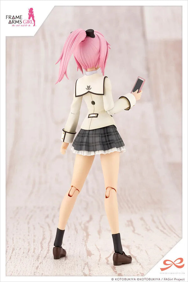 Frame Arms Girl - Gennai Ao - Sousaishojoteien - 1/10 - Wakaba Girls' High School Winter Clothes, Dreaming Style Happy Monochrome (Kotobukiya) [Shop Exclusive]ㅤ – Kotobukiya – ActionFigure Brasil