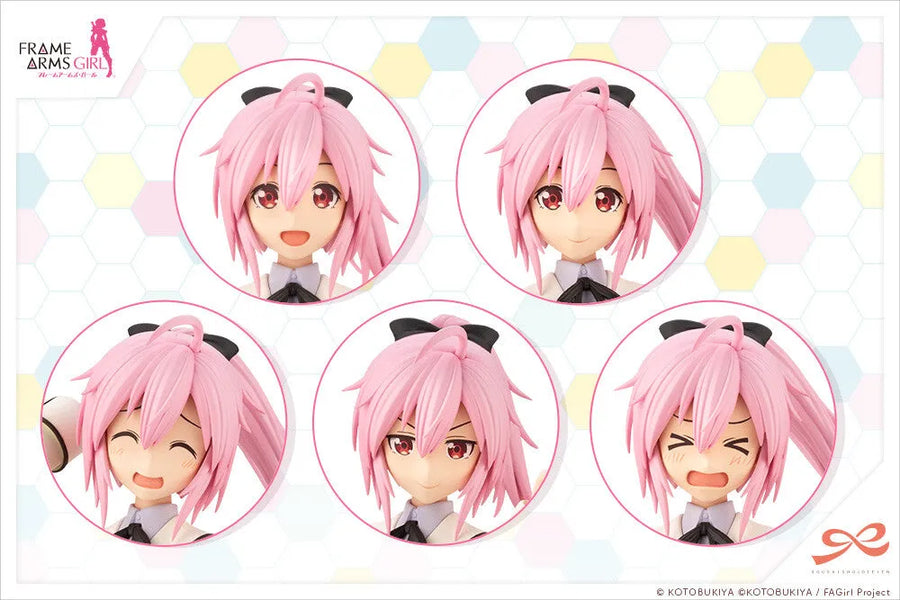 Frame Arms Girl - Gennai Ao - Sousaishojoteien - 1/10 - Wakaba Girls' High School Winter Clothes, Dreaming Style Happy Monochrome (Kotobukiya) [Shop Exclusive]ㅤ – Kotobukiya – ActionFigure Brasil