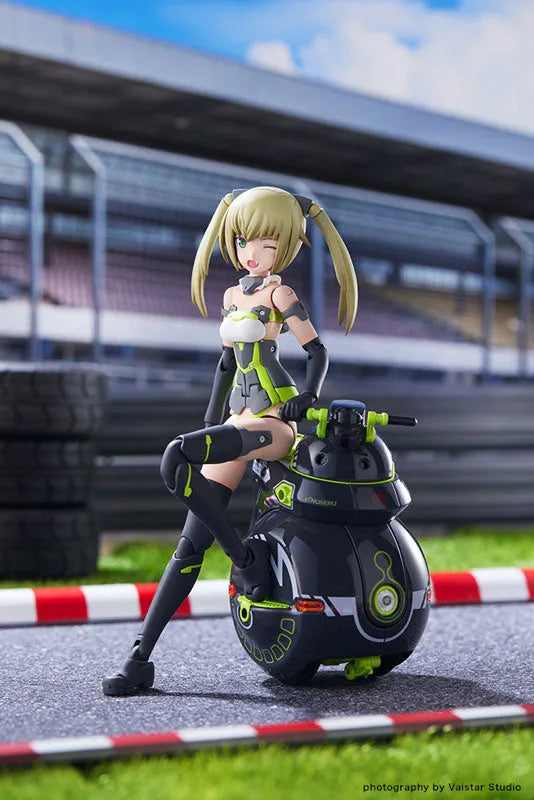 Frame Arms Girl INNOCENTIA [Racer] & NOSERU [Racing Spec Ver.] Plastic Modelㅤ – Kotobukiya – ActionFigure Brasil
