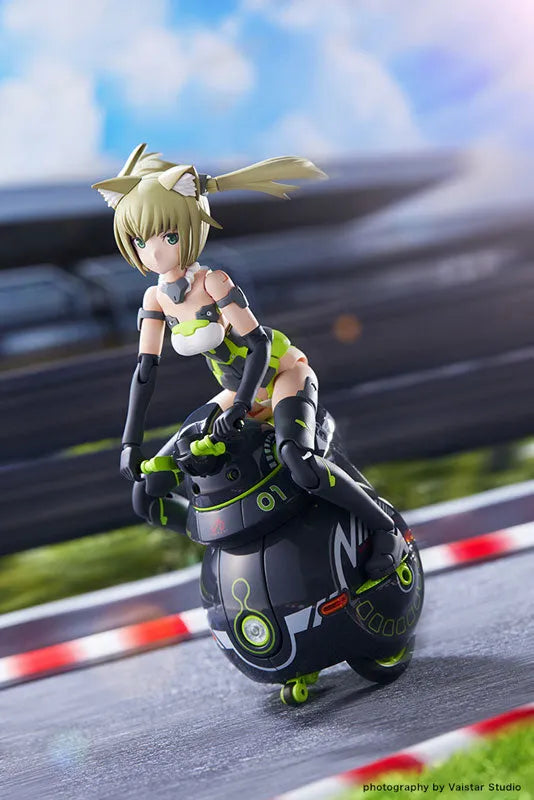 Frame Arms Girl INNOCENTIA [Racer] & NOSERU [Racing Spec Ver.] Plastic Modelㅤ – Kotobukiya – ActionFigure Brasil