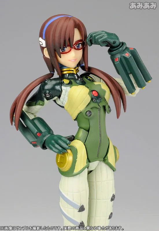 Fraulein Revoltech No.020 Makinami Mari Illustrious Old Plug Suit (Evangelion: 2.0 You Can (Not) Advance)ㅤ – Kaiyodo – ActionFigure Brasil