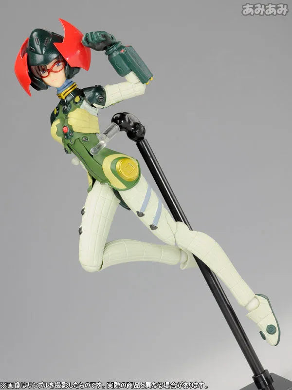 Fraulein Revoltech No.020 Makinami Mari Illustrious Old Plug Suit (Evangelion: 2.0 You Can (Not) Advance)ㅤ – Kaiyodo – ActionFigure Brasil