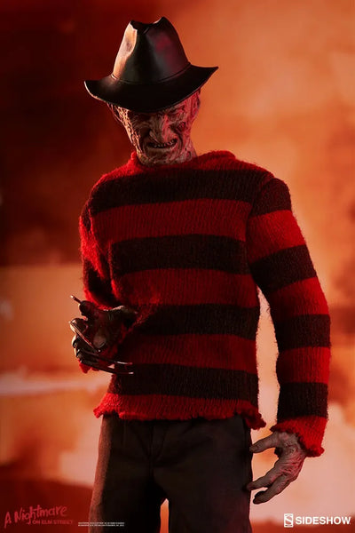 Freddy Krueger – Sideshow Collectibles – ActionFigure Brasil — ângulo diferente