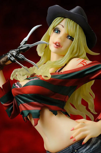 Freddy vs. Jason - Freddy Krueger - Bishoujo Statue - Horror Bishoujo - Movie x Bishoujo - 1/7 - Second Edition - 2025 Re-release (Kotobukiya)ㅤ – Kotobukiya – ActionFigureBrasil — acessórios