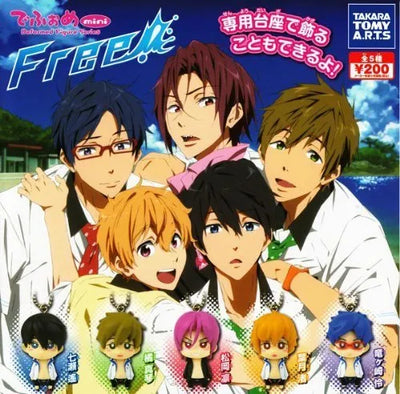 Free! - Deform Mini Figure Seriesㅤ – Takara Tomy Arts – ActionFigure Brasil