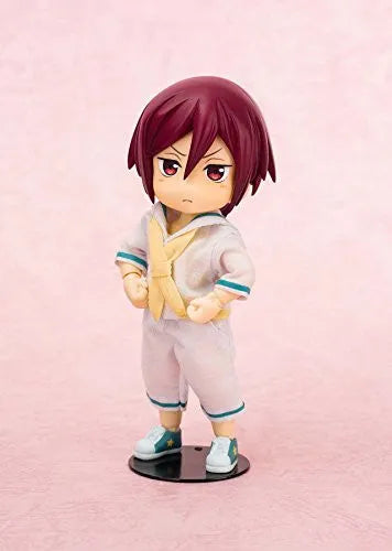 Free! - Matsuoka Rin - Kisekae Action! Niitengo (Chara-Ani, Toy's Works)ㅤ – Chara-Ani – ActionFigure Brasil — embalagem