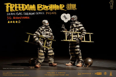 Freedom Brothers – Damtoys – ActionFigure Brasil — com base expositora