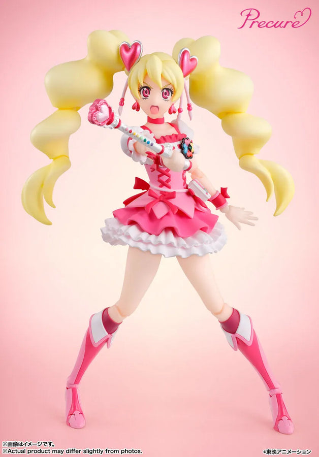 Fresh Precure! - Chiffon - Cure Peach - S.H.Figuarts - Precure Character Designer’s Edition (Bandai Spirits)ㅤ – Bandai Spirits – ActionFigureBrasil