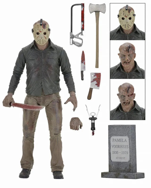 Friday the 13t: The Final Chapter - Jason Voorhees Ultimate 7 Inch Action Figureㅤ – Neca – ActionFigure Brasil