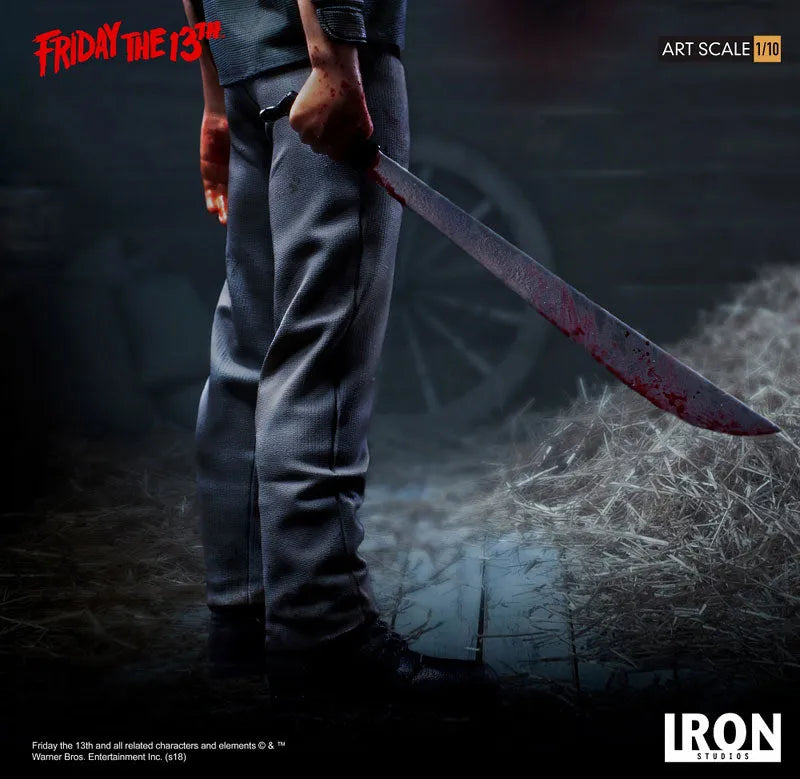Friday the 13th / Jason Voorhees 1/10 Art Scale Statueㅤ – Iron Studios – ActionFigure Brasil