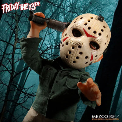 Friday the 13th - Jason Voorhees 15 Inch Mega Scale Figure with Soundㅤ – Mezco – ActionFigure Brasil — ângulo diferente