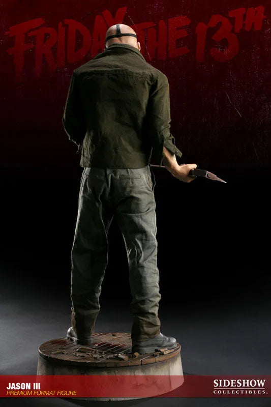 Friday the 13th Part III - 1/4 Scale Premium Figure: Jason Voorheesㅤ – Sideshow Collectibles – ActionFigure Brasil