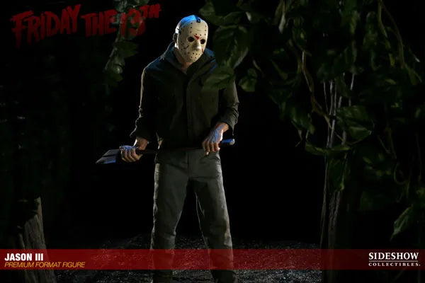 Friday the 13th Part III - 1/4 Scale Premium Figure: Jason Voorheesㅤ – Sideshow Collectibles – ActionFigure Brasil