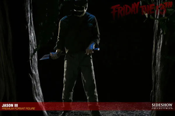 Friday the 13th Part III - 1/4 Scale Premium Figure: Jason Voorheesㅤ – Sideshow Collectibles – ActionFigure Brasil