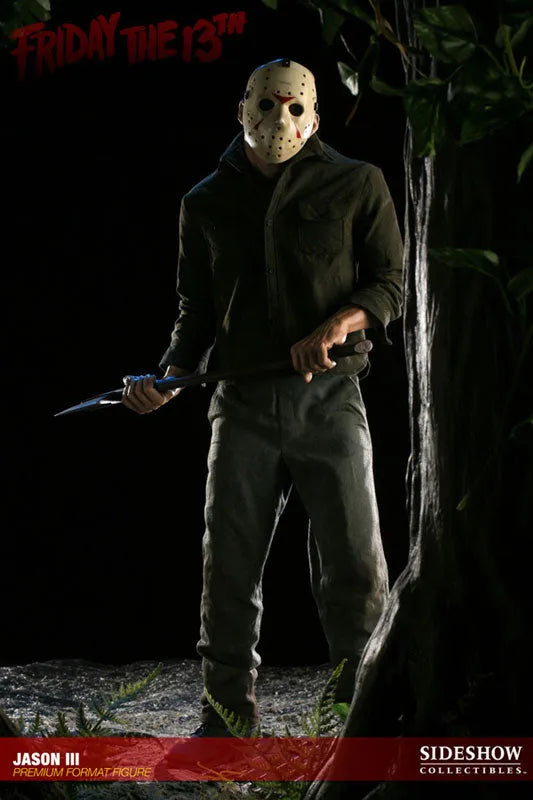 Friday the 13th Part III - 1/4 Scale Premium Figure: Jason Voorheesㅤ – Sideshow Collectibles – ActionFigure Brasil