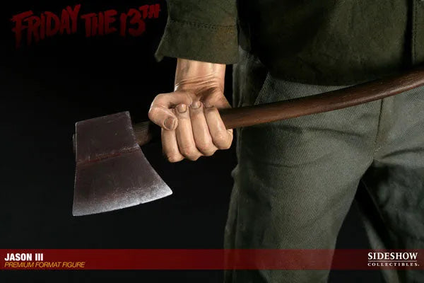 Friday the 13th Part III - 1/4 Scale Premium Figure: Jason Voorheesㅤ – Sideshow Collectibles – ActionFigure Brasil