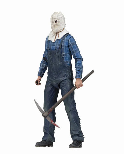 Friday the 13th PART2 - Jason Voorhees Ultimate 7 Inch Action Figureㅤ – Neca – ActionFigure Brasil — com base expositora
