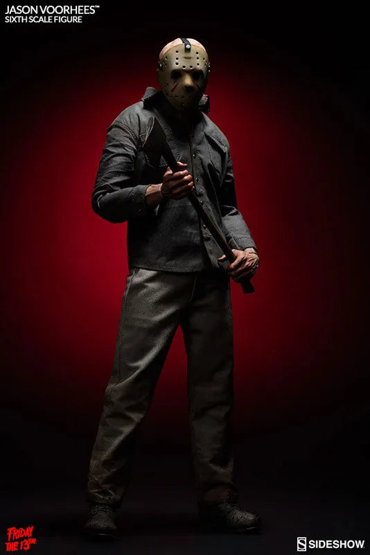 Friday the 13th PART3 1/6 Scale Figure - SideShow Sixth Scale: Jason Vorheesㅤ – Sideshow Collectibles – ActionFigure Brasil