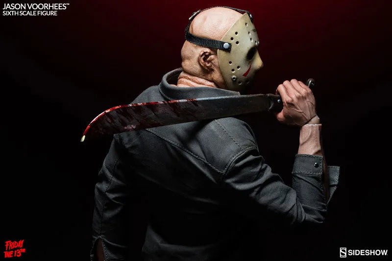 Friday the 13th PART3 1/6 Scale Figure - SideShow Sixth Scale: Jason Vorheesㅤ – Sideshow Collectibles – ActionFigure Brasil