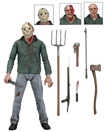Friday the 13th PART3 - Jason Voorhees Ultimate 7 Inch Action Figureㅤ – Neca – ActionFigure Brasil