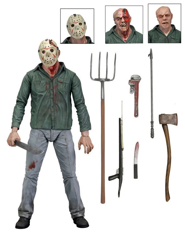 Friday the 13th PART3 - Jason Voorhees Ultimate 7 Inch Action Figureㅤ – Neca – ActionFigure Brasil