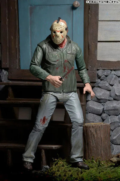 Friday the 13th PART3 - Jason Voorhees Ultimate 7 Inch Action Figureㅤ – Neca – ActionFigure Brasil — embalagem