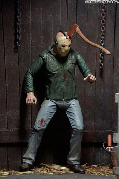 Friday the 13th PART3 - Jason Voorhees Ultimate 7 Inch Action Figureㅤ – Neca – ActionFigure Brasil — ângulo diferente