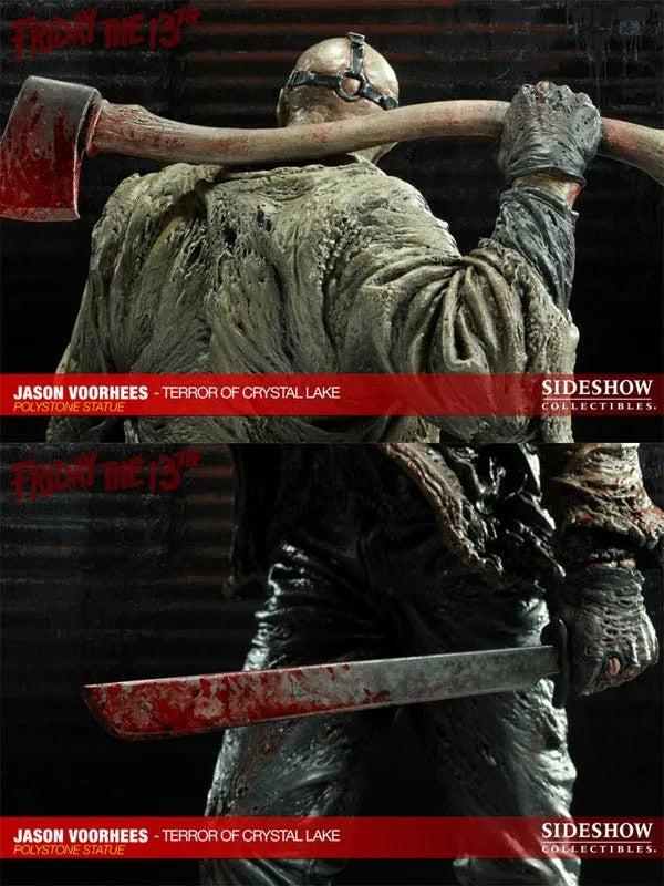 Friday the 13th - Statue: Jason Voorhees (The Terror of Crystal Lake)ㅤ – Sideshow Collectibles – ActionFigure Brasil