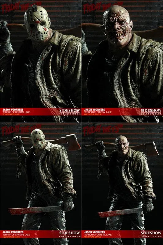 Friday the 13th - Statue: Jason Voorhees (The Terror of Crystal Lake)ㅤ – Sideshow Collectibles – ActionFigure Brasil