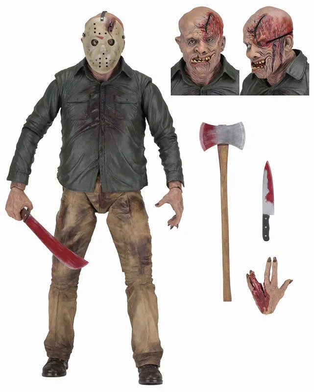 Friday the 13th: The Final Chapter - Jason Voorhees 1/4 Action Figureㅤ – Neca – ActionFigure Brasil