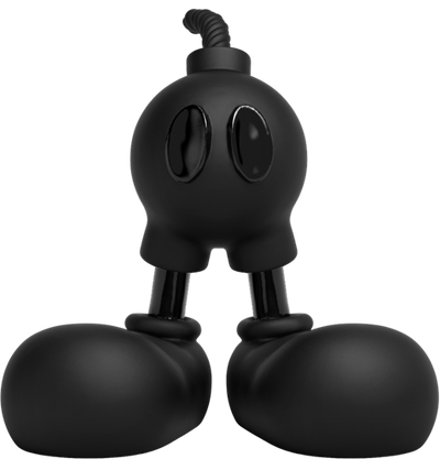 Friendly Fire (Blackout Edition) - LIMITED EDITION – Mighty Jaxx – ActionFigure Brasil — close