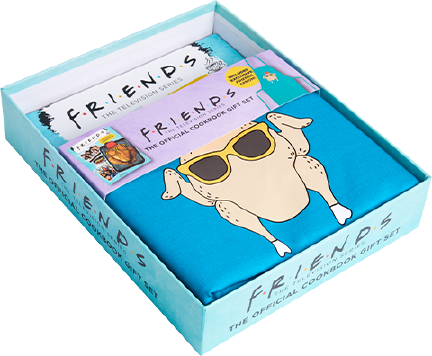 Friends: The Official Cookbook Gift Set – Insight Editions – ActionFigure Brasil