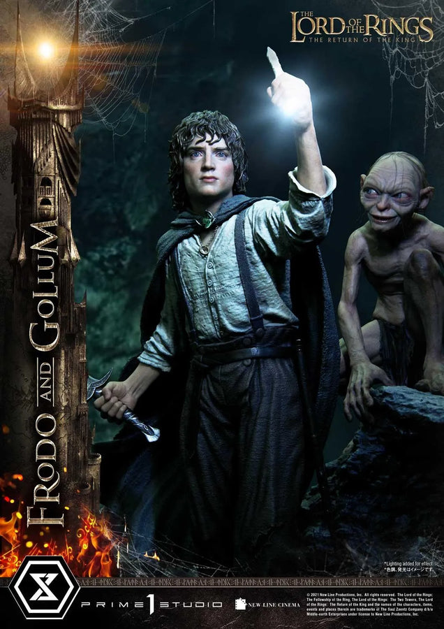 Frodo & Gollum (Bonus Version) The Lord of the Rings: The Return of the King (Film) – Prime1Studio – ActionFigure Brasil
