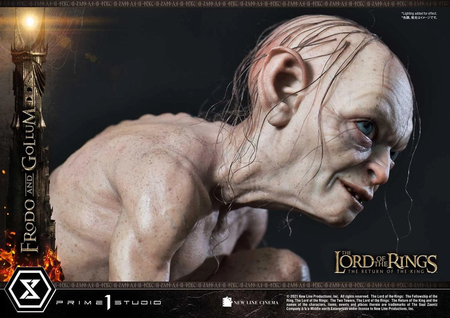 Frodo & Gollum (Bonus Version) The Lord of the Rings: The Return of the King (Film) – Prime1Studio – ActionFigure Brasil