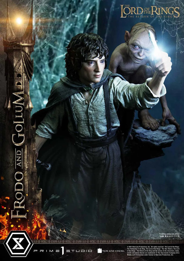 Frodo & Gollum (Bonus Version) The Lord of the Rings: The Return of the King (Film) – Prime1Studio – ActionFigure Brasil