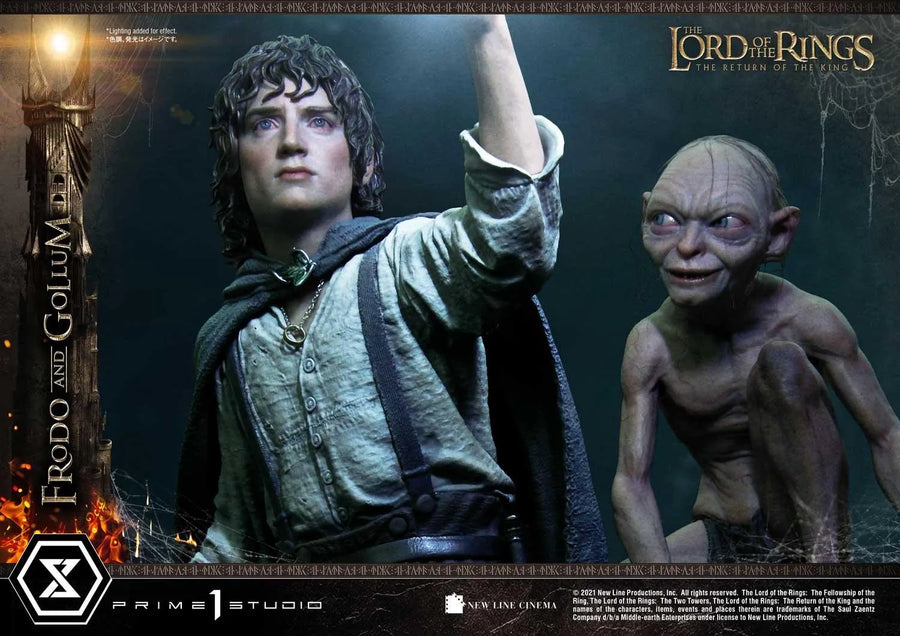 Frodo & Gollum (Bonus Version) The Lord of the Rings: The Return of the King (Film) – Prime1Studio – ActionFigure Brasil