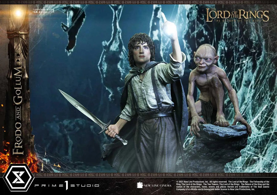 Frodo & Gollum (Bonus Version) The Lord of the Rings: The Return of the King (Film) – Prime1Studio – ActionFigure Brasil