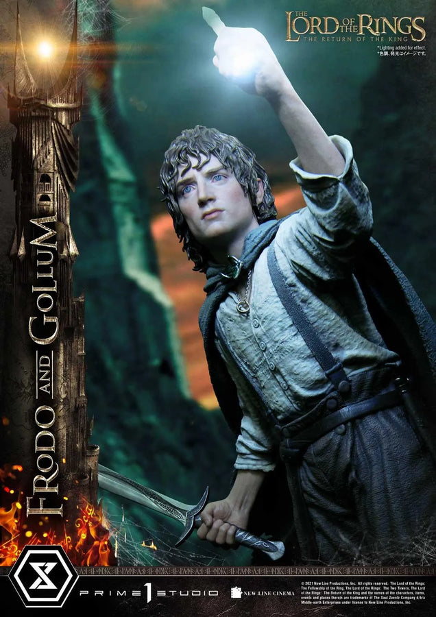 Frodo & Gollum (Bonus Version) The Lord of the Rings: The Return of the King (Film) – Prime1Studio – ActionFigure Brasil