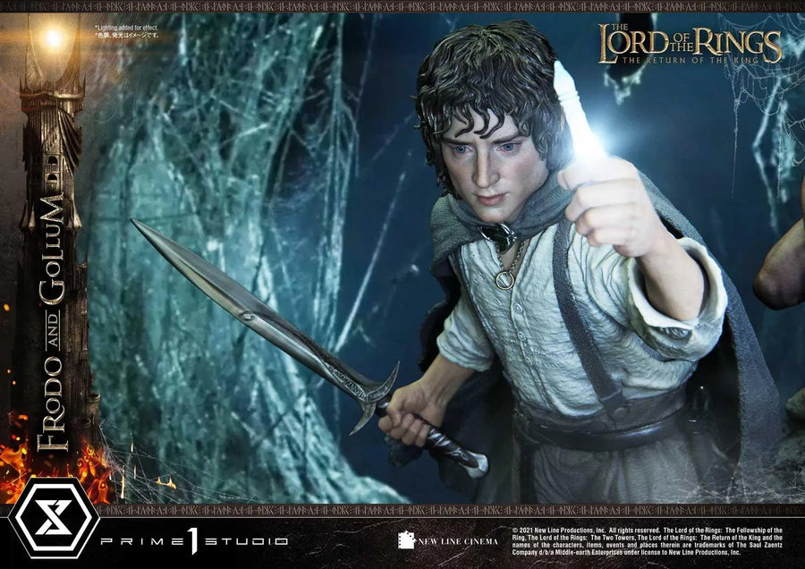 Frodo & Gollum (Bonus Version) The Lord of the Rings: The Return of the King (Film) – Prime1Studio – ActionFigure Brasil