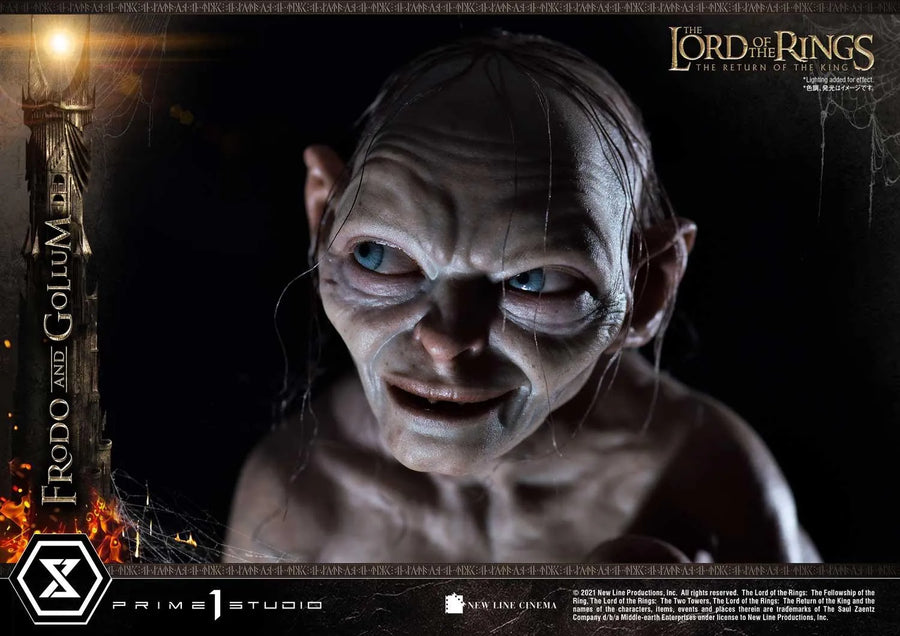Frodo & Gollum (Bonus Version) The Lord of the Rings: The Return of the King (Film) – Prime1Studio – ActionFigure Brasil