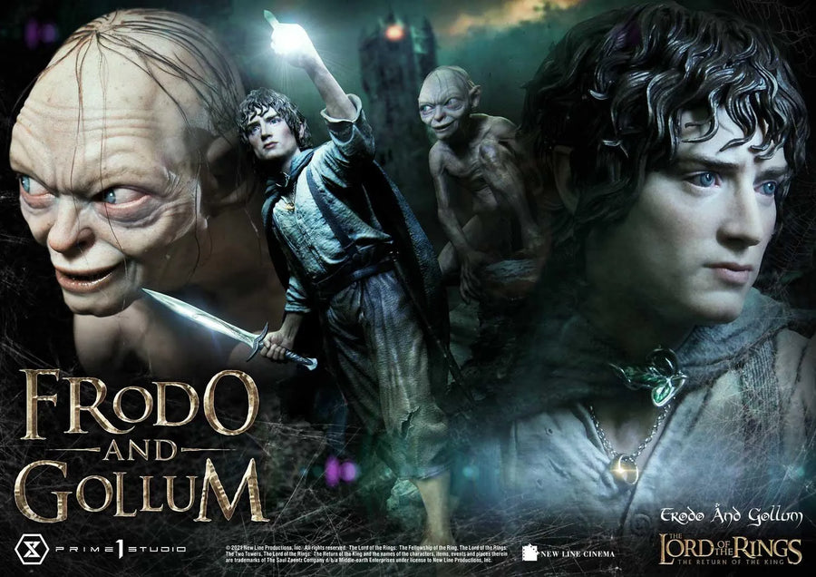Frodo & Gollum (Bonus Version) The Lord of the Rings: The Return of the King (Film) – Prime1Studio – ActionFigure Brasil