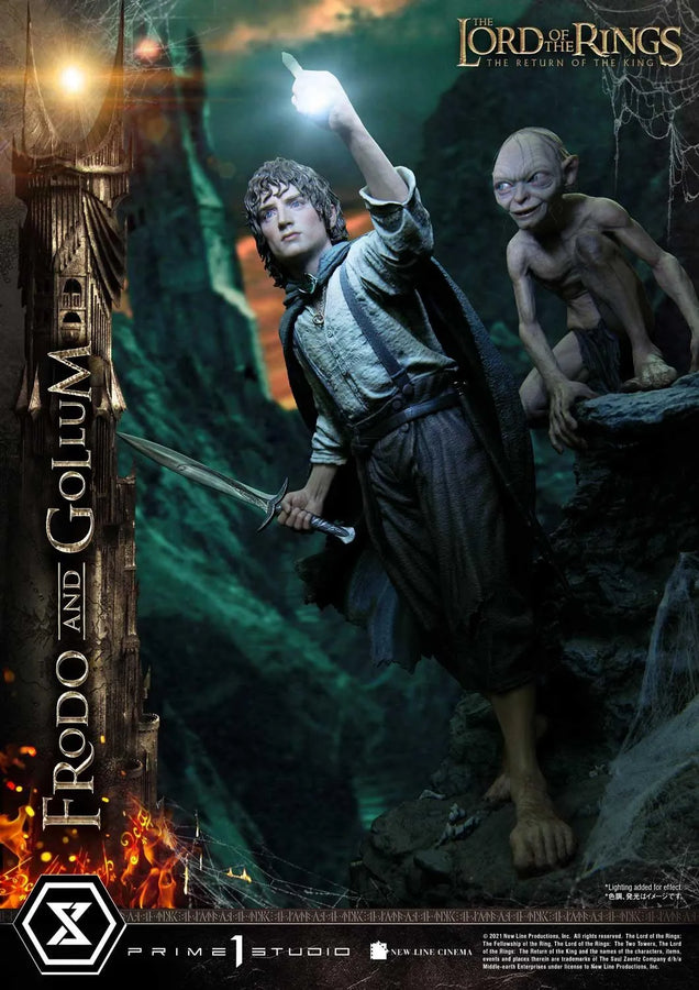 Frodo & Gollum (Bonus Version) The Lord of the Rings: The Return of the King (Film) – Prime1Studio – ActionFigure Brasil