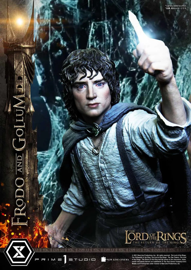 Frodo & Gollum (Bonus Version) The Lord of the Rings: The Return of the King (Film) – Prime1Studio – ActionFigure Brasil