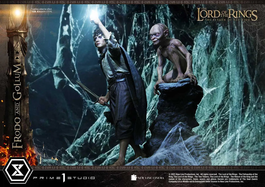 Frodo & Gollum (Bonus Version) The Lord of the Rings: The Return of the King (Film) – Prime1Studio – ActionFigure Brasil
