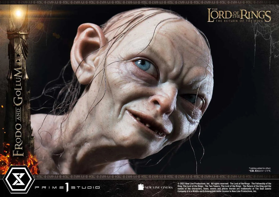 Frodo & Gollum (Bonus Version) The Lord of the Rings: The Return of the King (Film) – Prime1Studio – ActionFigure Brasil