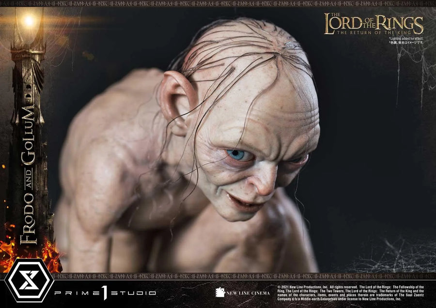 Frodo & Gollum (Bonus Version) The Lord of the Rings: The Return of the King (Film) – Prime1Studio – ActionFigure Brasil