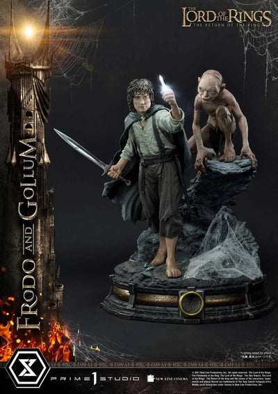 Frodo & Gollum (Regular Version) The Lord of the Rings: The Return of the King (Film) – Prime1Studio – ActionFigure Brasil