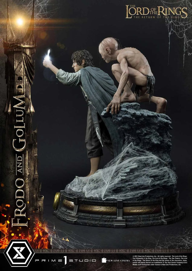 Frodo & Gollum (Regular Version) The Lord of the Rings: The Return of the King (Film) – Prime1Studio – ActionFigure Brasil