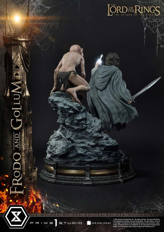 Frodo & Gollum (Regular Version) The Lord of the Rings: The Return of the King (Film) – Prime1Studio – ActionFigure Brasil