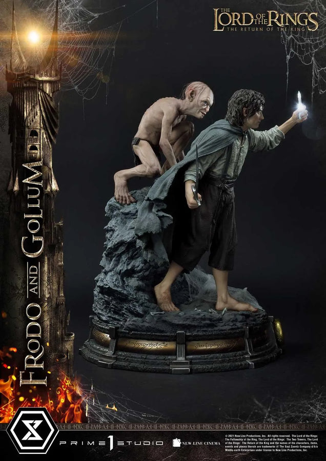 Frodo & Gollum (Regular Version) The Lord of the Rings: The Return of the King (Film) – Prime1Studio – ActionFigure Brasil